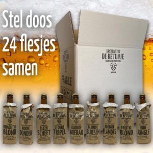 Stel zelf een bierpakket samen met in totaal 24 flesjes speciaal bier