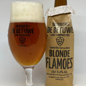 Blonde Flamoes van Brouwerij de Betuwe doosje 12 flesjes € 5,75 per flesje