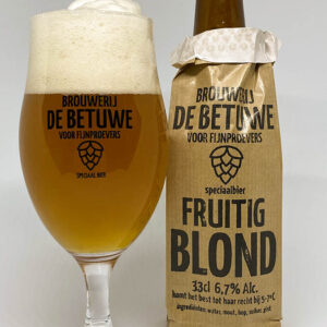 Fruitig Blond van Brouwerij de Betuwe pakket 12 flesjes € 3,10 per flesje