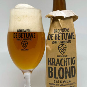 Krachtig Blond van Brouwerij de Betuwe pakket 12 flesjes € 2,95 per flesje